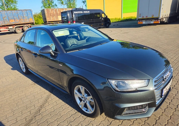 Audi A4 cena 95900 przebieg: 65819, rok produkcji 2018 z Wieruszów małe 154